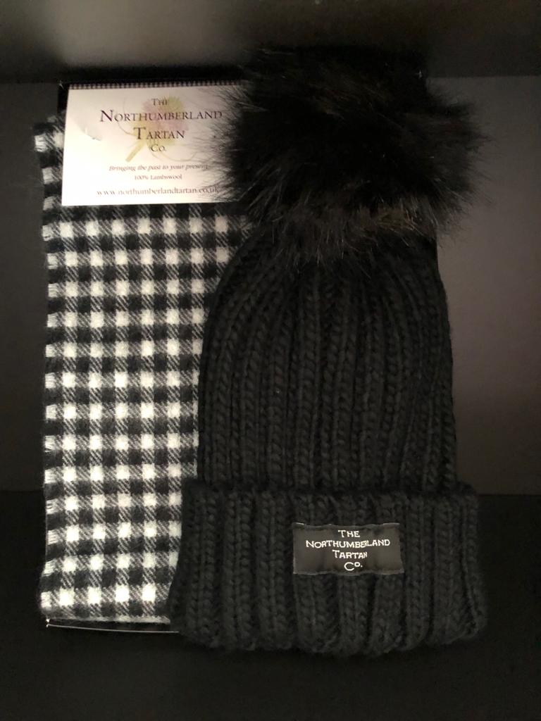 Lambswool Scarf and Hat Set Special Offer