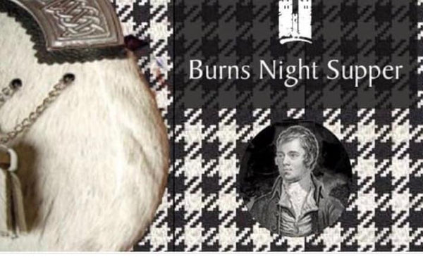 Burns Night Saturday 25th January 2020