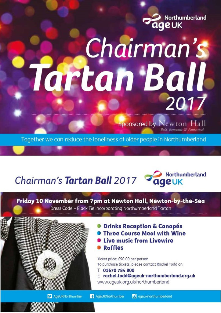 Age UK Chairmans Tartan Ball 2017